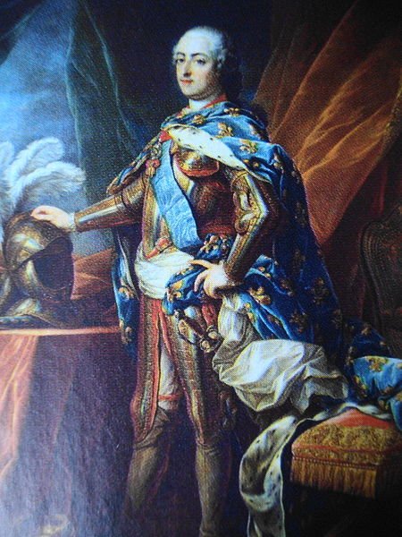 Portrait of Louis XV of France